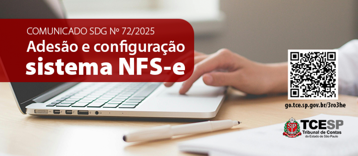 Imagem principal de TCESP reitera alerta aos municípios sobre prazo para adesão e configuração da NFS-e